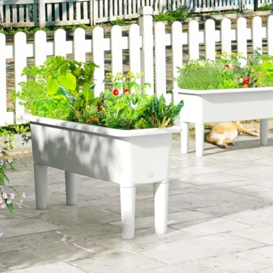 Raised Garden Beds Outdoor Set - đánh giá và giá Self-Watering Planter