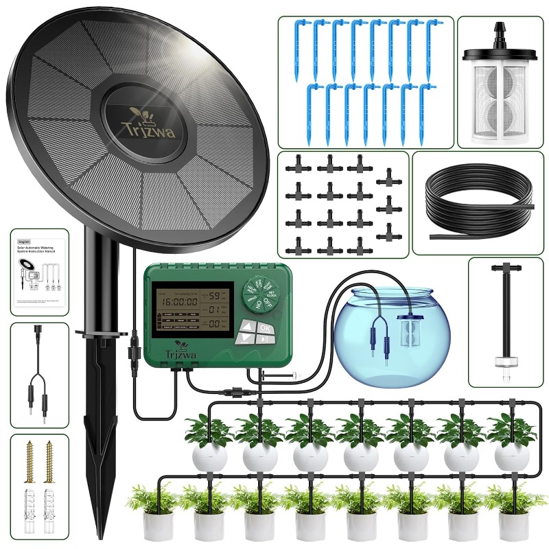 Solar Irrigation Equipment Gre - đánh giá và giá Automatic Plant Waterer