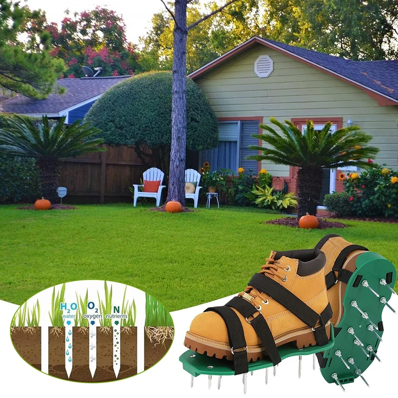 1 Pair Grass Spiked Gardening  - đánh giá và giá Gardening Tools Revit